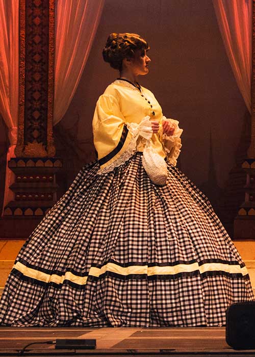 Spectacular Anna dress. king & I costumes