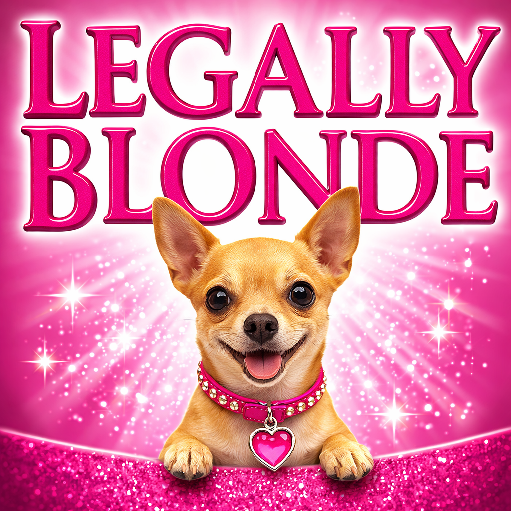 Legally Blonde musical costume hire logo – Thespis Theatrical Costumiers