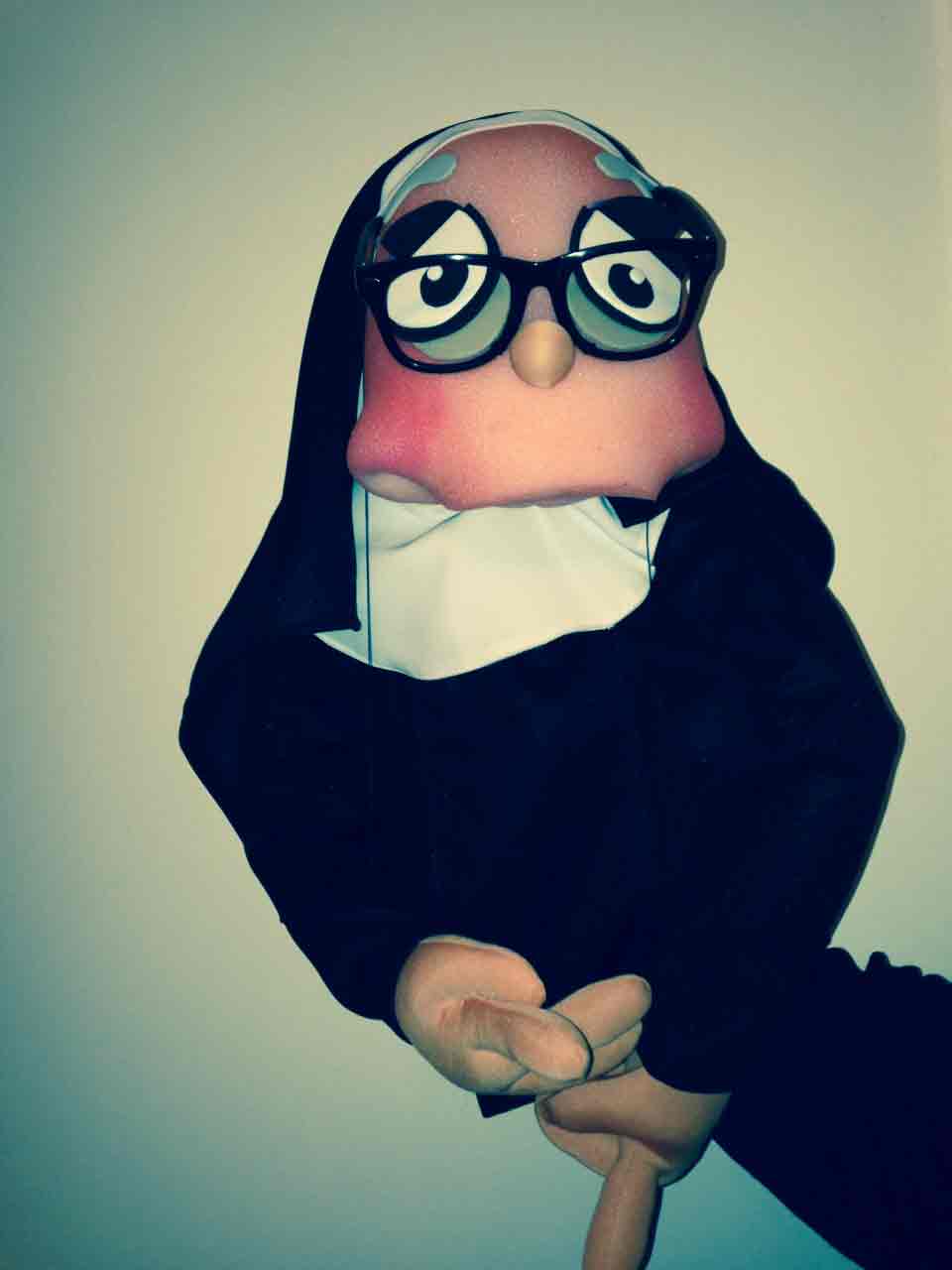 Sister Annette puppet for Nunsense